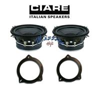 CIARE CW100Z Kit 2 Haut-Parleurs 10Cm Pour BMW Subwoofers Avant/Arrière Auto