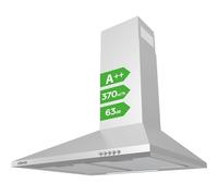 CIARRA ASS6201 Hotte Murale Décorative 60cm 370m³/h