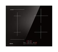 CIARRA AWBIH4BF Plaque de Cuisson à Induction, 60 cm, 7200 W, Zones Flexibles, 4 Plaques avec Bridge, PowerBoost, Tactiles Glissement