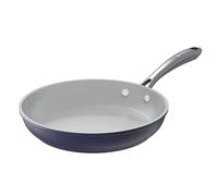 CIARRA Beyond - Poêle à Frire - 26cm - Revêtement Antiadhésif - SANS Couvercle - Tous Feux dont Induction - Non Toxique - sans PTFE et PFOA - Bleu