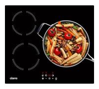 Ciarra CABBIH3-A Plaque Induction 3 Feux 5600W, 60CM Plaque de Cuisson Verre, Contrôle Tactile, Minuterie, Sécurité Enfant