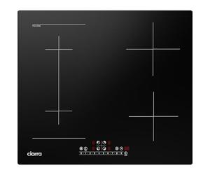 CIARRA CBBIH4BF 7200W Plaque à Induction Encastrable 4 Zones - 1 Zone Flexible - Fontion Boost- Commande Tactile - en Verre Ceramique -9 Niveaux de Puissance- Verrouillage d'enfant - Noir
