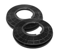 CIARRA CBCF005 Lot de 2 filtres à charbon de rechange pour hotte aspirante Diamètre 168 mm