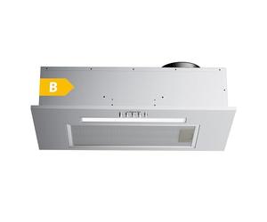 CIARRA CBCS5913D Hotte Aspirante Intégrée - 52cm Hotte Encastrable 300 m³/h - Evacuation ou Recyclage - Filtre à Charbon Non Inclus