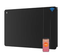 CIARRA CBHTD15A-B Radiateur à Inertie Céramique 1500W WiFi Noir