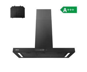 CIARRA Hotte Aspirante 90cm Wi-Fi Contrôle 4 Vitesses 650m3/h Booster Silencieuse Noir - CD9102B-P