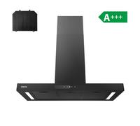 CIARRA Hotte Aspirante A+++ 90cm Wi-Fi Contrôle 4 Vitesses 650m3/h Booster Silencieuse Noir - CD9102B-P