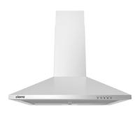 CIARRA CAS6201A Hottes Aspirantes 60cm 370m³/h Class A- Evacuation ou Recyclage -Filtre Charbon NON INCLUS - 3 Niveaux de Vitesse - Hotte Murale - Inox