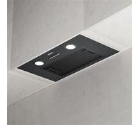 Ciarra hotte intégrée groupe filtrant 300m3/h recyclage ou evacuation 52cm nero