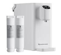 CIARRA Osmoseur d’eau Portable 2,4L Station d'eau à Osmose Inverse avec Chauffage Instantané,Système de Filtration RO, Réservoir d'eau 5 Réglages de Température,Blanc