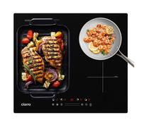 plaque de cuisson encastrable 7200W 4 foyers 9 niveaux de puissance fonction Booster 1 flex zone 59*52cm AW4BFBIH