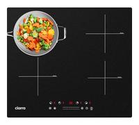 Ciarra Plaque de Cuisson à Induction 4 Feux Encastrable 60CM 7200W | Fonction Boost, Puissance Limitée, Fonction Pause, Minuteur, Sécurité Enfant, Contrôle Slider