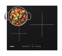 Ciarra Plaque induction 3 Feux Encastrable 6200W Fonction Boost | Puissance Limitée, Fonction Pause, Minuteur, Sécurité Enfant, Idéale Cuisine Familiale