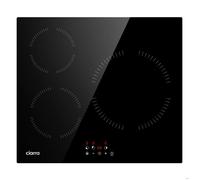 CIARRA Plaque Induction 3 foyers avec Minuterie 5600W Touche Sensitive Auto-Stop Encastrable 59cm CD3BIH-A