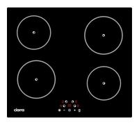 Ciarra Plaque Induction 4 Foyer 60cm Sécurité Enfant