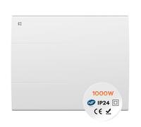 Radiateur Mural 1000W Inertie Sèche Céramique IP24 Programable 5-10? CDHT10E