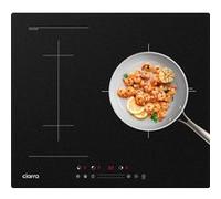 CIARRA Plaque à induction encastrable CBBIH4BF 7200W - 4 zones (1 flexible), Boost, tactile - Noir