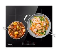 CIARRA Table de cuisson à induction 60 cm Plans de cuisson 4 zones encastrables Booster VM4BBIH