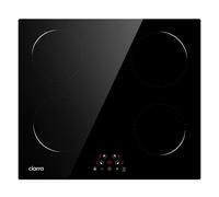 CIARRA Table de cuisson à induction encastrable 60 cm Plans de cuisson 4 zones Timer 6000W VM4BIH-C
