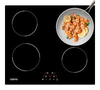 CIARRA Table de cuisson à induction encastrable 60 cm Table de cuisson à induction 4 zones VM4BIH-D