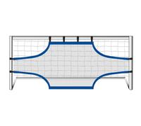 Cible avec base auto-lestée pour but à 8 Sporti Bleu TU Unisex