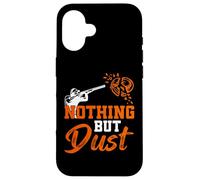 Cible d'argile pour tir Rien d'autre Que la poussière piège à pousses Skeet Coque pour iPhone 16
