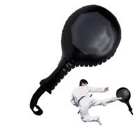 Cible de boxe à coutures renforcées, entraînement portable avec bande élastique, équipement d'entraînement durable pour débutants, professionnels, femmes et hommes, 20 x 35 x 7 cm