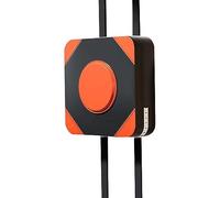 Cible de boxe murale pour enfants et adultes, sac de frappe pour arts martiaux, fitness, équipement d'entraînement Sanda - Orange 40 cm
