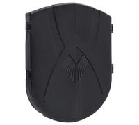 Cible de fléchettes électrique avec indicateur de points automatique en polypropylène noir 46,5 x 50,5 cm 6 fléchettes 12 pointes de rechange pour intérieur, maison, fête, pub, salle de loisirs