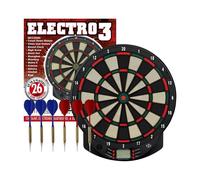 Cible de Fléchettes Électronique 3 avec Écran LCD pour 8 Joueurs