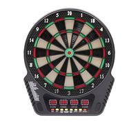 Cible de fléchettes électronique avec 27 jeux et 6 fléchettes souples