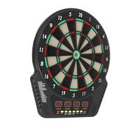Cible de fléchettes électronique Winmau Blade 6 - Cible de fléchettes électronique - Avec fléchettes - Machine à fléchettes innovante avec 27 modes de jeu - 243 variantes - 4 écrans LED - Annonce