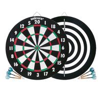 Cible de fléchettes en papier Unicorn XL 17" x 3/4" - Avec 2 jeux de fléchettes (2020)