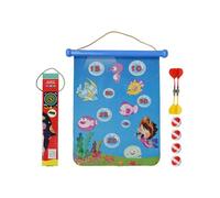 Cible de fléchettes magnétique pour enfants, jeu de fête, jeu de fléchettes pour garçon, jeu de fléchettes magnétique, double face, stable, pour la fête des enfants, Pâques, un anniversaire