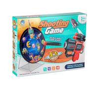 Cible de fléchettes pour enfants | Cible de fléchettes pour enfants avec balle adhésive | La cible de fléchettes double face dispose d'un support stable pour une utilisation polyvalente. Activités