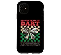 Cible de fléchettes « Some Days You are The Dart Darts » Coque pour iPhone 11