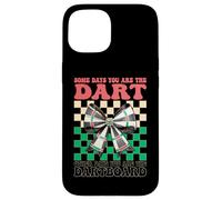 Cible de fléchettes « Some Days You are The Dart Darts » Coque pour iPhone 15