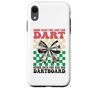 Cible de fléchettes « Some Days You are The Dart Darts » Coque pour iPhone XR
