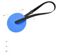 Cible de football avec sangle de suspension réglable pour l'entraînement et le développement des compétences en fonction des objectifs (A bleu)