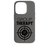 Cible de thérapie de Groupe pour s'entraîner au tir - Humour - Amoureux des Armes Coque pour iPhone 14 Pro