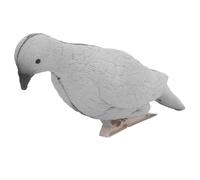 Cible De Tir à L'arc De Pigeon, Haute Simulation En Forme De Colombe, Cible De Tir à L'arc Animale 3d Avec Clip Pour L'entraîNement Au Tir Gris