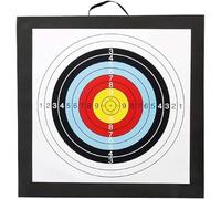 Cible de tir à l'arc en Mousse EVA - Planche légère d'auto-guérison pour la Pratique dans Le Jardin, tir Haute densité, Compatible avec Les arbalètes à poulies - lticolor - Précision de la f