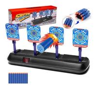 Cible D'effet Sonore et Intelligent à Automatique pour Les Pistolets Nerf N-Strike Elite/Mega/Rival,with 20 Pcs Refill Darts
