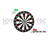 Cible double face 30cm fléchette ou couteau de lancer
