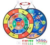 Playtastic Cible double face à scratch pliable Ø 72 cm