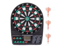 Cible électronique pour adultes - Kit de tableau de bord sportif électronique | Cible de fléchettes avec score automatique au design élégant pour réunions d'amis, divertissement pour la fa