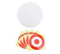 Cible EVA 25cm avec Autocollants pour Extérieur Cible EVA 25cm | pour mousse EVA douce, absorption chocs, zones contrastées, 25x25x3cm, usage extérieur