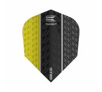 Cible Fléchettes Vapor 8 Noir Vision Ultra Flight, jaune