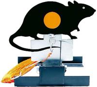 Gamo Cible Rat Target Mobile Jaune Tir à air comprimé