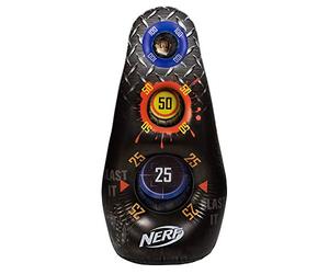 Cible Gonflable Nerf, intérieur/extérieur de 1,20 m spécial Nerf Blaster, système de Score, Cible d'entraînement pour Enfants, Jeux d'extérieur